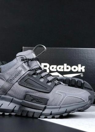 Женские зимние кроссовки reebok zig kinetica fit серые3 фото