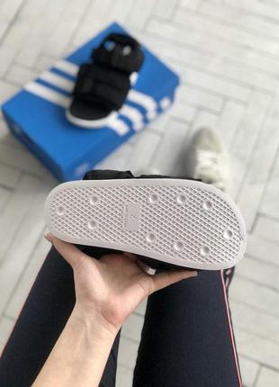 Женские сандалии adidas в черном цвете (37-42)😍3 фото