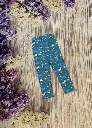 Яркие лосины с единорогом штаны леггинсы