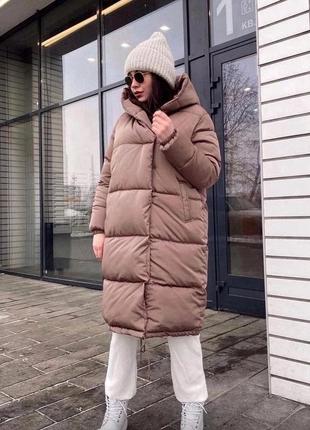 Зимнее пальто из плащевки  на синтепоне 250, женская,размеры:с,м,л5 фото