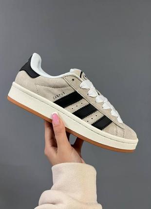 Жіночі кросівки adidas wmns campus 00s 'crystal white black'