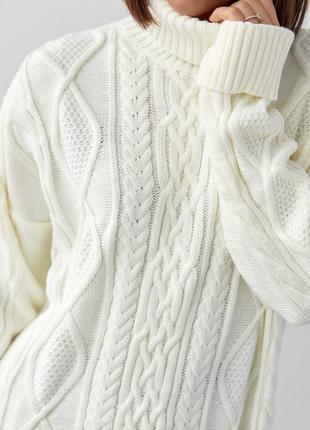 Плаття жіноче молочне біле коротке в'язане платье женское молочное белое короткое вязаное осенние весенние зимние осіннє весняне зимове3 фото