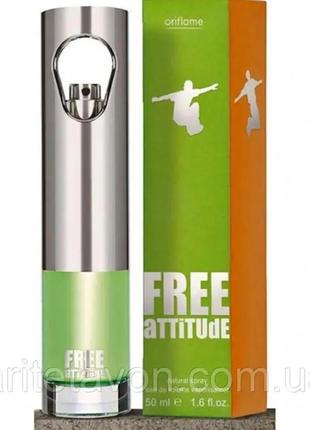 Мужская туалетная вода free attitude oriflame туалетная вода мужская фри этитьюд орифлейм