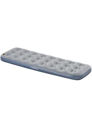 Кемпинговый надувной коврик, надувная кровать campingaz quickbed compact single серый