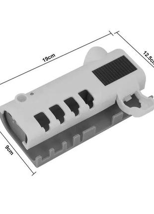 Автоматичний диспенсер для зубної пасти тримач для щіток toothbrush sterilizer уф-стерилізатор6 фото