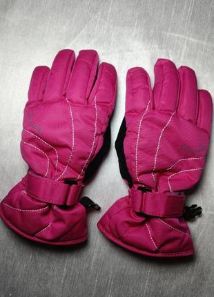 Горнолыжные термо перчатки, краги, рукавички для дітей. рукавиці дитячі. горнолижні рукавички