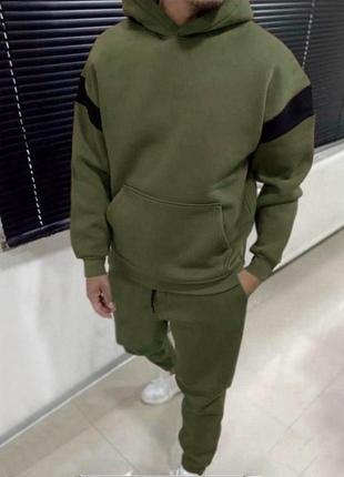 Теплый спортивный костюм mf2000 хаки m