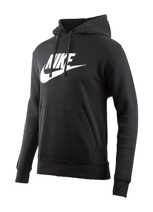 Бомбер чоловічий nike nsw club hoodie (bv2973-010)