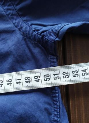 Коттоновая рубашка под джинс р.s h&m3 фото