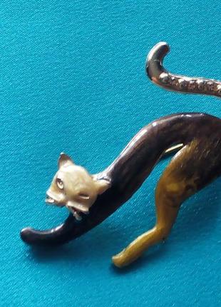 Брошка європа. "кішка". 4
