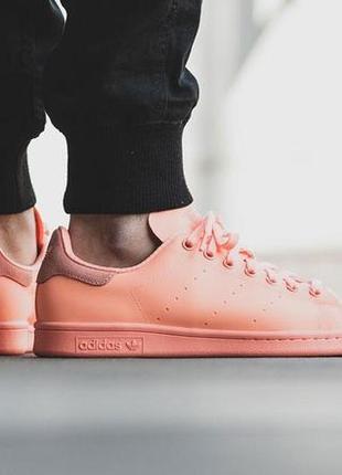 Кроссовки adidas originals stan smith adicolor sunglow refelctive / оригинал