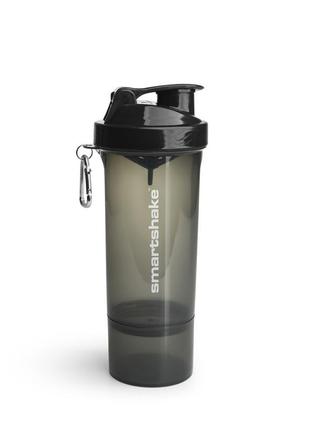 Шейкер спортивний smartshake slim 500ml black (original)2 фото