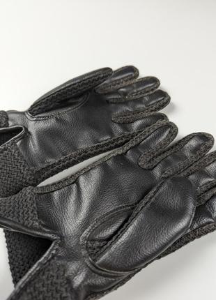 Мужские кожаные перчатки винтаж7 фото