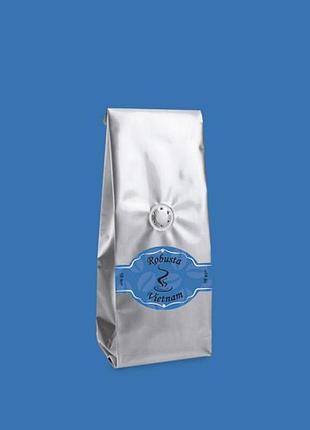 Кофе молотый robusta vietnam 18scr 200г. бесплатная доставка от 1кг!