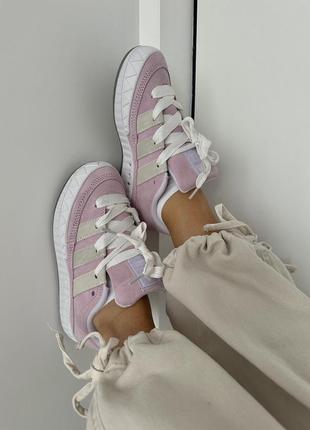 Жіночі кросівки adidas adimatic « pink / white » premium