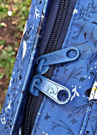 Женский рюкзак 16л fjallraven kanken blue white🔷6 фото