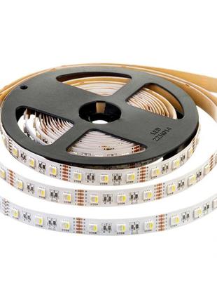 Світлодіодна стрічка rgbw 12 в 60 led/m avt smd5050 ip20, (5м в упаковці)