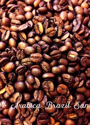 Кава зернова arabica brazil santos 17/18scr gr.c.b.