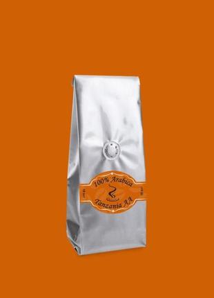 Кофе молотый arabica tanzania aa 18scr 200г. бесплатная доставка от 1кг!
