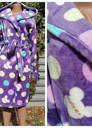 Халат теплий махровий дитячий підлітковий для дівчинк и