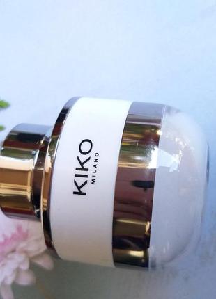 Kiko milano фіксуюча та матуюча пудра invisible touch face fixing powder7 фото