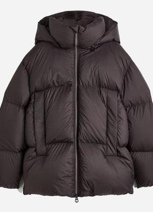 Пуховик h&m оверсайз premium selection