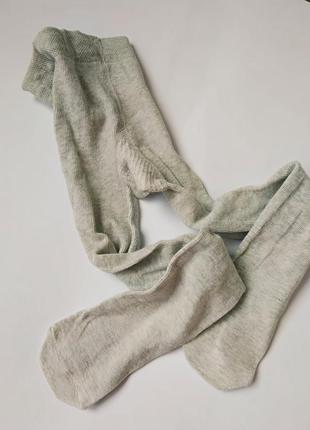 Колготы серого цвета на 2-3 года