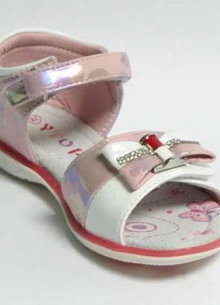 Босоножки сандали босоніжки летняя літнє обувь взуття девочки дівчинки y-top, р.26-307 фото