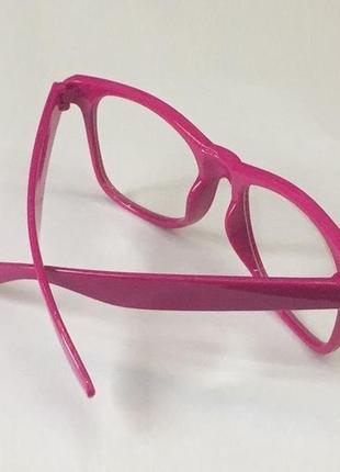Имиджевые очки warblade kd2140-b красно-фиолетовый3 фото
