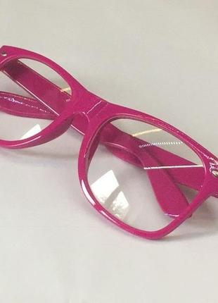 Имиджевые очки warblade kd2140-b красно-фиолетовый4 фото