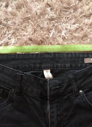 Mango зауженые чёрные джинсы5 фото