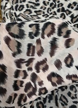 Красива блузка в леопардовий принт3 фото