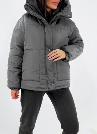 Жіноча тепла коротка куртка,женская тёплая зимняя короткая куртка,зимова куртка,балонова
