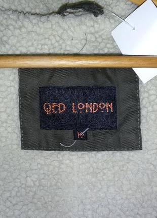 Современная куртка-парка известного британского бренда qed london,46-48 размер, цвет хаки8 фото