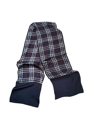 Вінтажний шарф у клітинку burberry