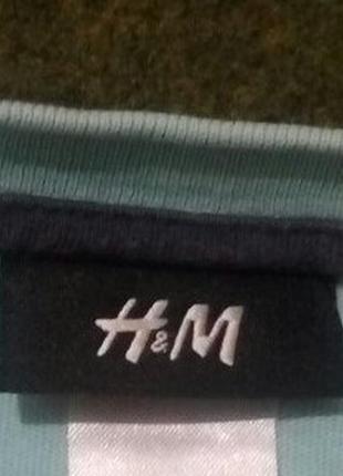 Футболка бирюзовая h&m4 фото