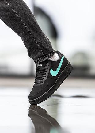 Кроссовки nike air force 1 low x tiffany & co