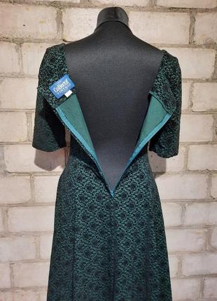 Нарядное платье миди бархат ретро винтаж collectif vintage4 фото