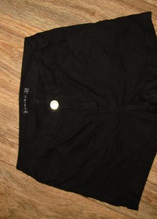 Черные шорты 34-36 как новые amisu2 фото