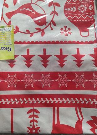 Новогодняя скатерть-дорожка-раннер. очень красивое украшение вашего стола