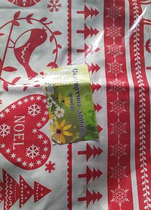 Новогодняя скатерть-дорожка-раннер. очень красивое украшение вашего стола