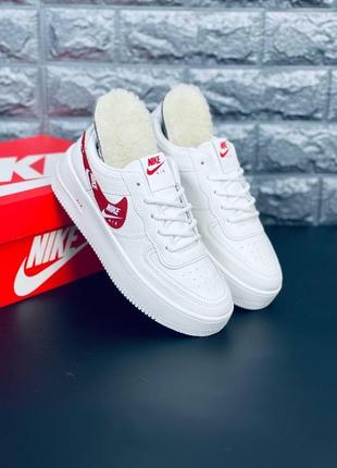 Кроссовки женские nike, зимние кроссовки на меху найк