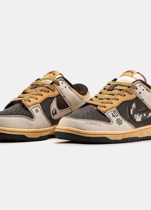 Чоловічі кросівки nike sb dunk low x stussy 40th