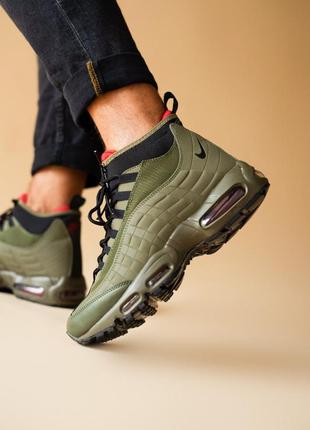 Кросівки nike sneakerboot green кросівки черевики черевики