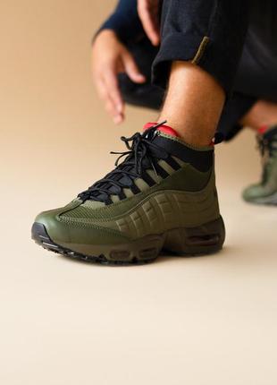 Кросівки nike sneakerboot green кросівки черевики черевики7 фото