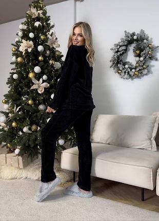 Жіноча махрова піжама6 фото