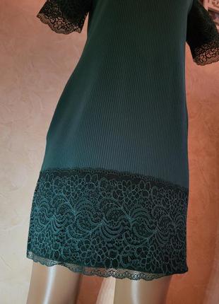 Смарагдова сукня4 фото