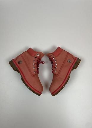 Шкіряні зимові черевики чоботи timberland lilla primaloft розмір 37
