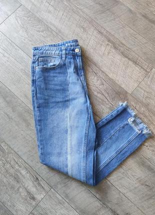 Стильные  комбинированный джинсы asos , netx1 фото