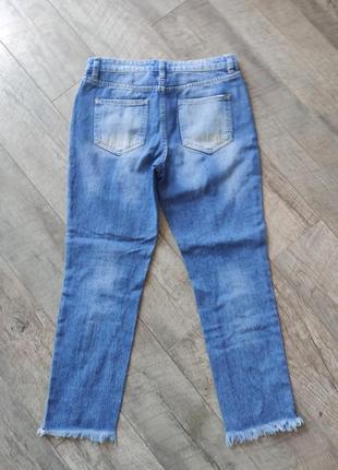 Стильні комбінований джинси asos , netx6 фото
